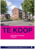 TE KOOP Zaanstraat 57, Enschede Vraagprijs 98.000,- k.k.