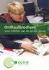 Onthaalbrochure voor cliënten van de sociale dienst