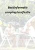 Basisinformatie campingclassificatie