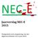 Jaarverslag NEC-E 2015