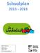 Schoolplan 2015-2018