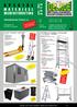 nov - dec ACTIE transpallet 2500 kg + alu steekwagen Informatie en prijzen pag. 6-7 Informatie en prijzen pag. 26-27