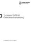 TruVision DVR 60 Gebruikershandleiding