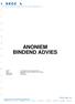 ANONIEM BINDEND ADVIES