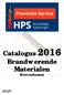 Catalogus 2016 Brandwerende Materialen. Brievenbussen. Januari 2016 Eerste uitgave