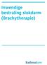 Inwendige bestraling slokdarm (Brachytherapie)
