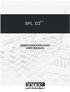 SPL D2 MKII GEBRUIKSAANWIJZING USER MANUAL