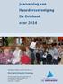 Jaarverslag van Huurdersvereniging De Driehoek over 2014