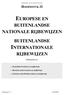 EUROPESE EN INTERNATIONALE BUITENLANDSE NATIONALE RIJBEWIJZEN BUITENLANDSE RIJBEWIJZEN HOOFDSTUK 32