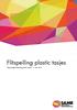 Flitspeiling plastic tasjes