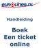 Handleiding. Boek Een ticket online