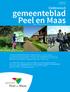 gemeenteblad Peel en Maas