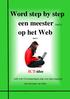 Word step by step een meester (m/v) op het Web
