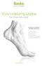 Voorvoetamputatie. Een illustratieve gids. basko.com. Ontwerp en vervaardiging van een partiële voetprothese die...