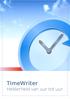 TimeWriter: helderheid van uur tot uur