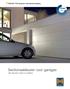 Sectionaaldeuren voor garages Elke dag meer comfort en veiligheid