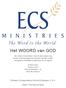 Het WOORD van GOD. Emmaus Correspondence School te Dubuque, U.S.A. (Dutch The Word of God )