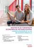 MASTER IN DE TOEGEPASTE ECONOMISCHE WETENSCHAPPEN: HANDELSINGENIEUR IN DE BELEIDSINFORMATICA
