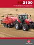 2100 Superieure grootpakpersen van Massey Ferguson MF 2140, 2150, 2160, 2170, 2170 XD en 2190