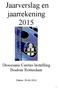 Jaarverslag en jaarrekening 2015