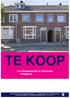 TE KOOP Van Riebeekstraat 94, Enschede Vraagprijs 175.000,- k.k.