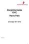 Zorginformatie OVC Havo/Vwo. schooljaar 2011-2012