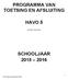 PROGRAMMA VAN TOETSING EN AFSLUITING HAVO 5