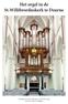 Het orgel in de St.Willibrorduskerk te Deurne