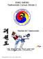 JONG SAENG Taekwondo Cursus Versie 2