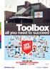 Toolbox. all you need to succeed