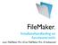 FileMaker. Installatiehandleiding en functieoverzicht. voor FileMaker Pro 10 en FileMaker Pro 10 Advanced