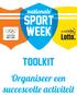 Organiseer een succesvolle activiteit