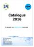 Catalogus 2016. De specialist voor veilig & schoon zwemwater