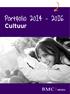 Portfolio 2014-2016. Cultuur