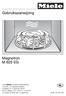 Gebruiksaanwijzing. Magnetron M 625 EG
