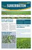SUIKERBIETEN MAART. GewasbeschermingsUpdate. Goede spuittechniek voor beste resultaat. Voorkom én verwijder onkruidbieten