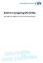 Elektro-nystagmografie (ENG) Informatie voor patiënten over een evenwichtsonderzoek