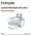 Lexmark 6500 Series All-In-One. Gebruikershandleiding