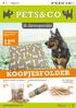 KOOPJESFOLDER. www.petsenco.nl. Volg ons. Volg ons. Hondenkussen grijs met bot 100x70cm. 20 runderhuid kauwstaafjes 12cm. 7 runderhuid kauwstaven 20cm