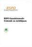 RSPO-handelsmerk: Gebruik en richtlijnen