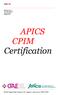 APICS CPIM Certification