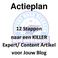 Actieplan. 12 Stappen naar een KILLER Expert/ Content Artikel voor Jouw Blog
