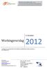 Werkingsverslag. 31 december. Vlaamse Zwemfederatie vzw Provinciale Federatie Oost-Vlaanderen