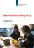 Jaarverantwoording 2014. Jeugdzorg