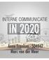 INTERNE COMMUNICATIE IN 2020. Anne Franken - 504947 Marc van der Meer