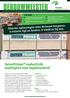 Dit is een uitgave van SAKOL. Toonaangevend samenwerkingsverband van groothandels in bouw- en houtproducten in Nederland. Juni 2016 IN DIT NUMMER