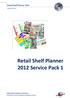 Retail Shelf Planner 2012 Service Pack 1. Retail Shelf Planner 2012