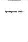 versie 2.1 (t.b.v. Algemene Vergadering 9 mei 2016) Sportagenda 2017+