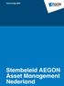 Stembeleid AEGON Asset Management Nederland