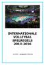 INTERNATIONALE VOLLEYBAL SPELREGELS 2013-2016
